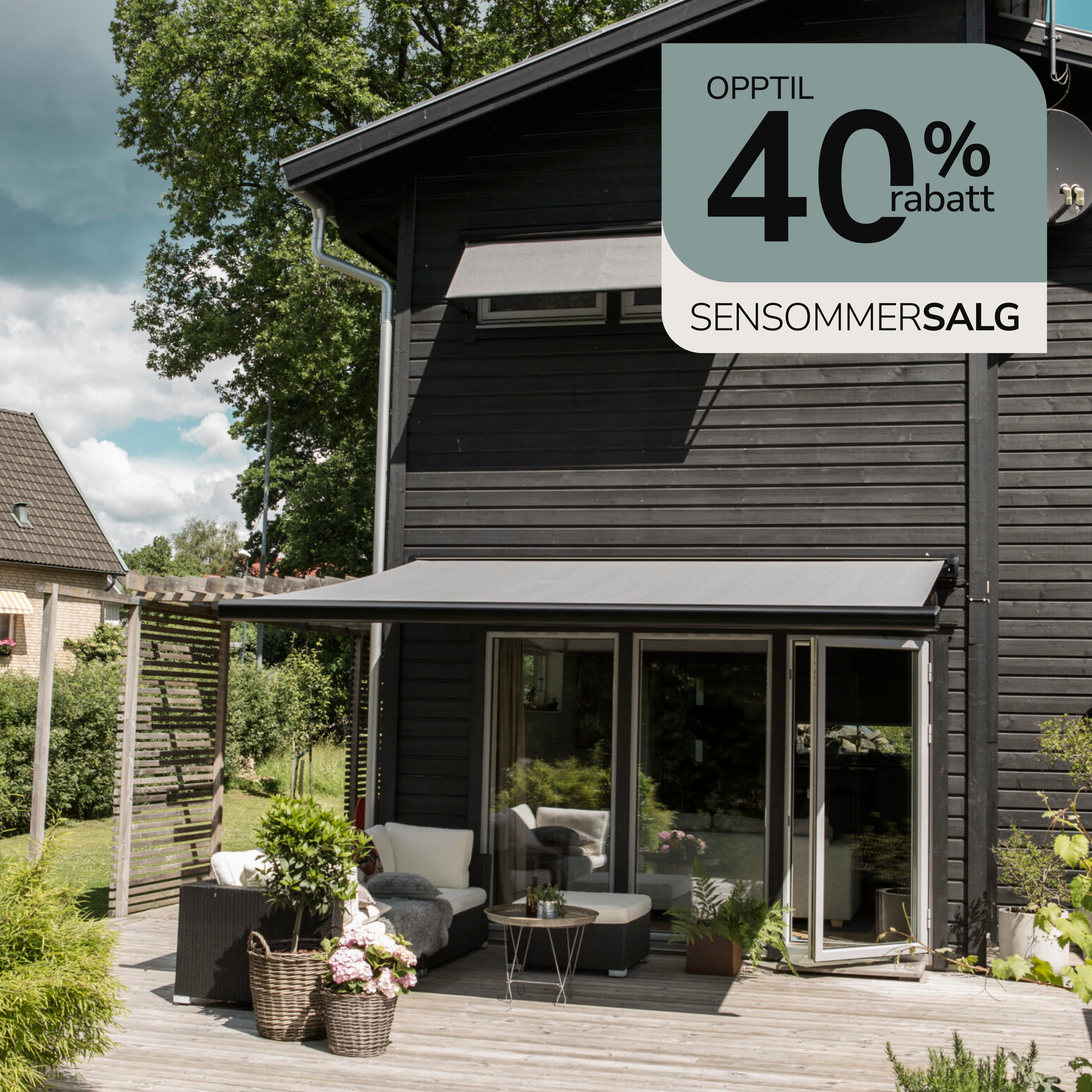 3402X3402 Produktgrid AUGUST KM Terrassemarkise