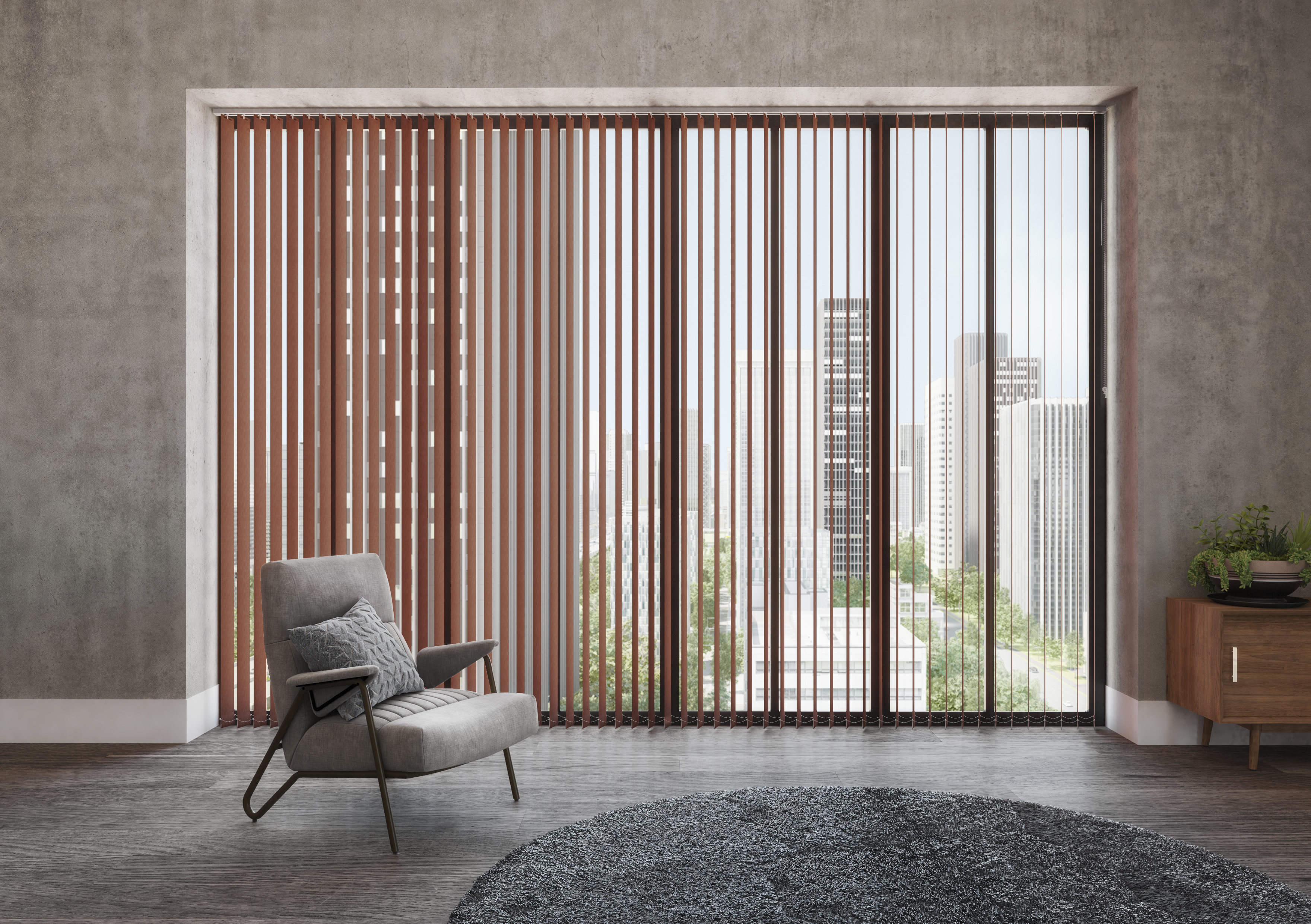 Vertical Blinds Greenscreen Sea Tex® NXT